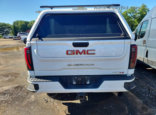 1GT49PEY9RF232069 2024 GMC SIERRA White Widok z tyłu