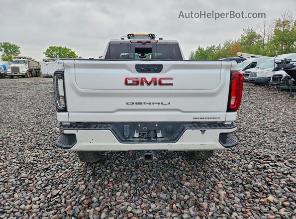 1GT49REY4MF230198 2021 GMC SIERRA White Вид ззаду