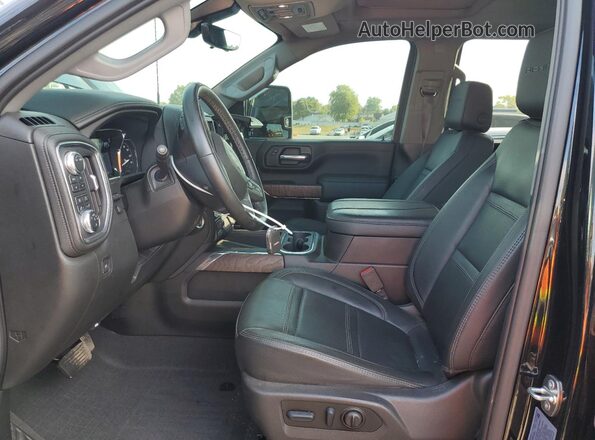 1GT49REY6PF259402 2023 GMC SIERRA Black Widok wnętrza z przodu