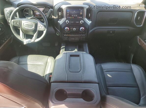1GT49REY7MF297152 2021 GMC SIERRA Black წინა პანელის ხედი