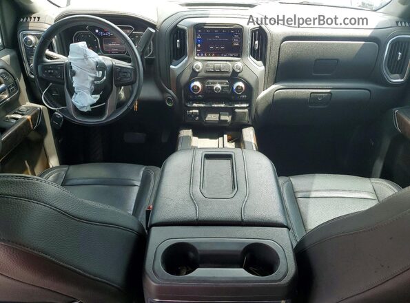 1GT49REY9LF278309 2020 GMC SIERRA Charcoal Առջևի վահանակի տեսք