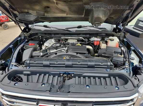 1GT49UEY3NF190488 2022 GMC SIERRA Blue Սալոնի հետևի տեսք