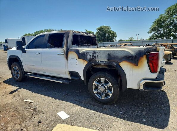 1GT4UNE74SF139749 2025 GMC SIERRA White Trasero izquierdo