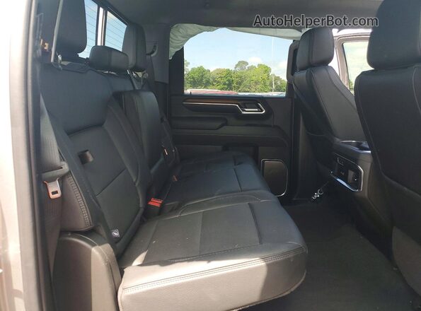 1GT4UREY3SF154274 2025 GMC SIERRA Gray Rear seats view