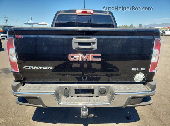 1GTG5CE34G1108937 2016 GMC CANYON Черный Вид сзади