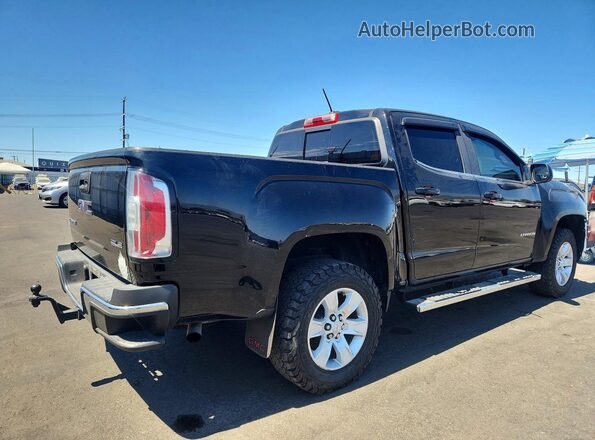 1GTG5CE34G1108937 2016 GMC CANYON Черный Задняя правая четверть
