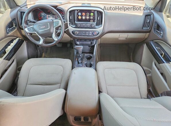 1GTG5CE34G1108937 2016 GMC CANYON Черный Вид панели приборов