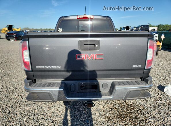 1GTG5CEN7H1282486 2017 GMC CANYON Gray უკანა ხედი