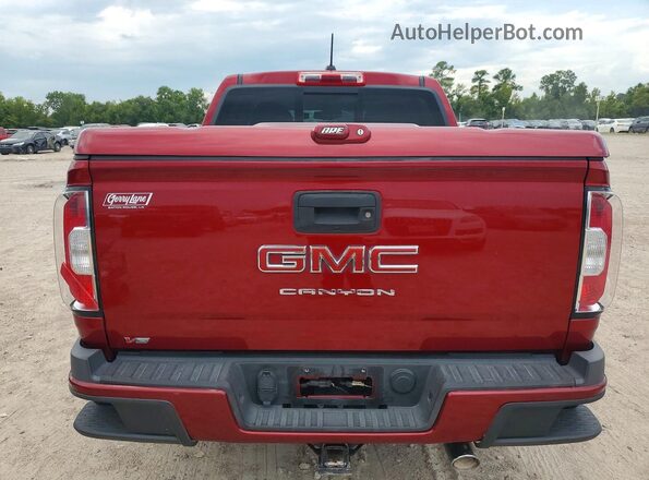 1GTG5CENXM1147836 2021 GMC CANYON Красный Вид сзади