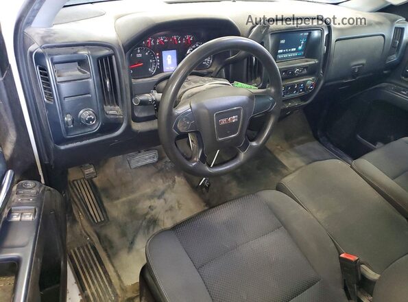 1GTN1LEC0JZ901535 2018 GMC SIERRA White წინა პანელის ხედი