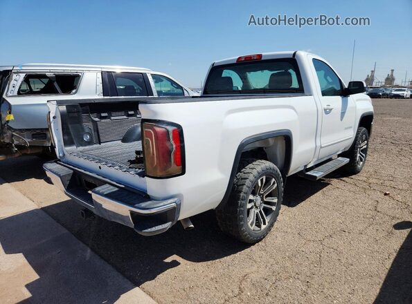 1GTN1LEC6JZ902267 2018 GMC SIERRA White Задня права чверть