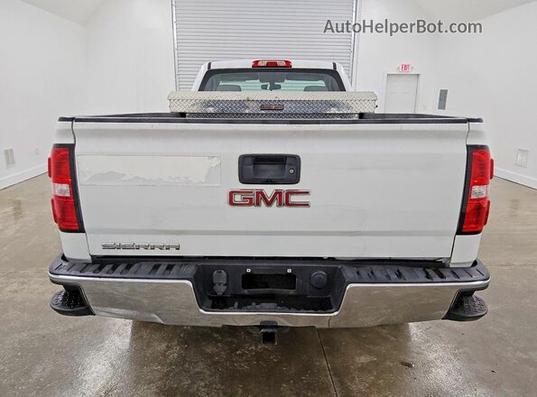 1GTN1LEH2JZ307444 2018 GMC SIERRA White Вид ззаду