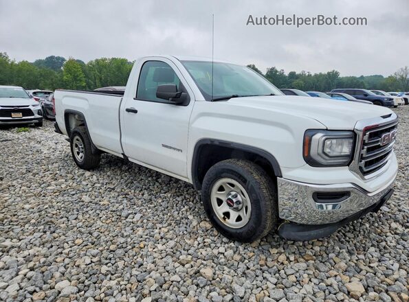 1GTN1LEH2JZ308433 2018 GMC SIERRA White Передня права чверть