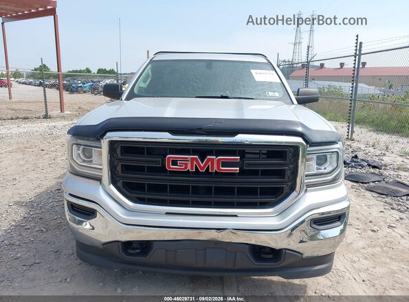 1GTN2LEC9JZ212865 2018 GMC SIERRA Silver ხელსაწყოთა პანელის ხედი