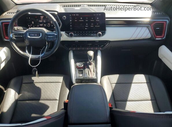 1GTP6EEK9P1220732 2023 GMC CANYON Red Dashboard view