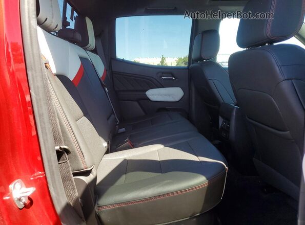 1GTP6EEK9P1220732 2023 GMC CANYON Red Rear seats view