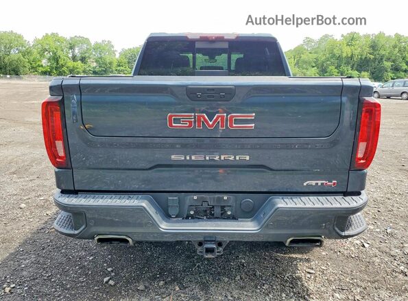 1GTP9EED3MZ257166 2021 GMC SIERRA Blue Հետևի տեսք