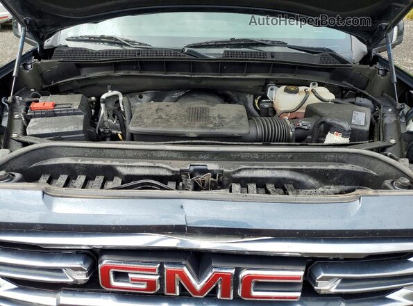 1GTP9EED3MZ257166 2021 GMC SIERRA Blue Սալոնի հետևի տեսք