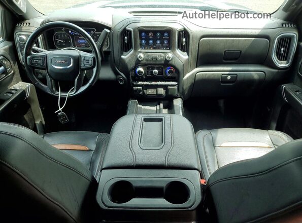 1GTP9EED3MZ257166 2021 GMC SIERRA Blue Առջևի վահանակի տեսք
