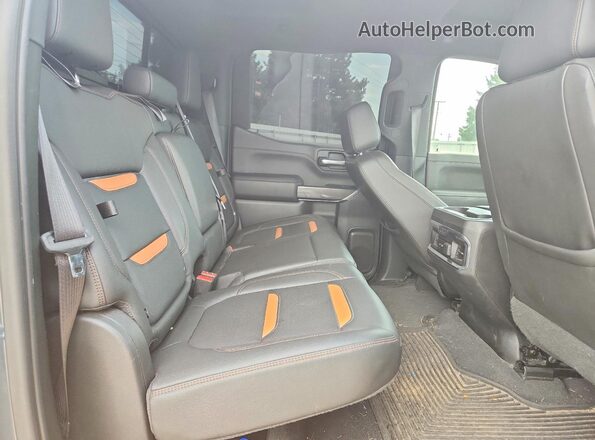1GTP9EED8KZ129048 2019 GMC SIERRA Gray Rear seats view