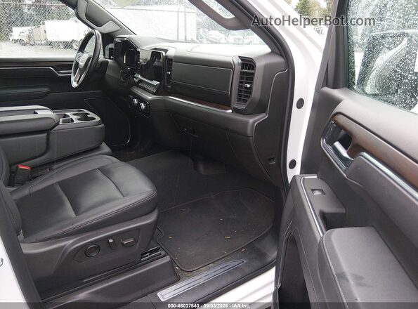 1GTPHDED1SZ261761 2025 GMC SIERRA White Vista interior delantera