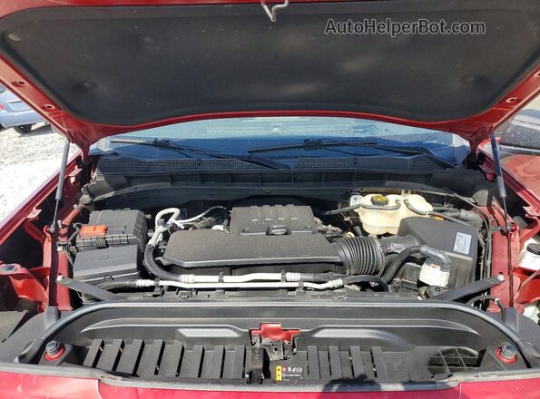 1GTR8CEK1MZ319971 2021 GMC SIERRA Красный Вид задней части салона