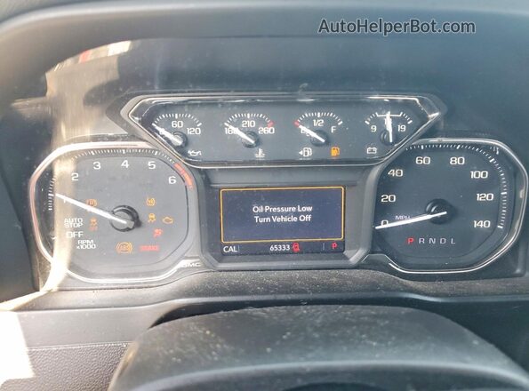 1GTR8CEK1MZ319971 2021 GMC SIERRA Красный Вид щитка приборов