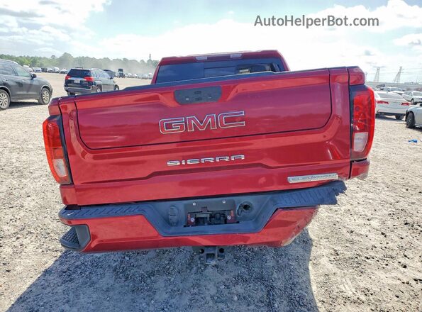 1GTR8CEK1MZ319971 2021 GMC SIERRA Красный Вид сзади