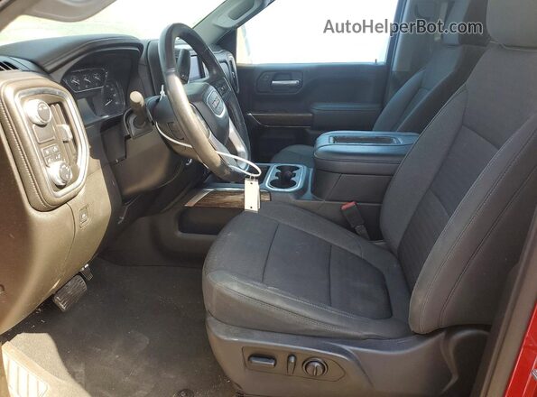 1GTR8CEK1MZ319971 2021 GMC SIERRA Красный Вид салона спереди