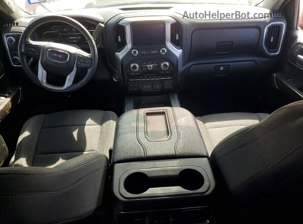 1GTR8CEK1MZ319971 2021 GMC SIERRA Красный Вид панели приборов