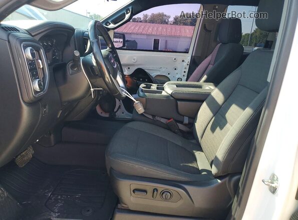 1GTR9BED2LZ342523 2020 GMC SIERRA White წინა სალონის ხედი