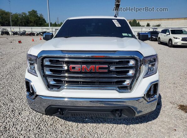 1GTR9BED2LZ342523 2020 GMC SIERRA White წინა ხედი