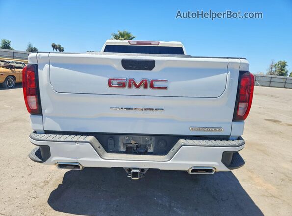 1GTR9CED7NZ225237 2022 GMC SIERRA Белый Вид сзади