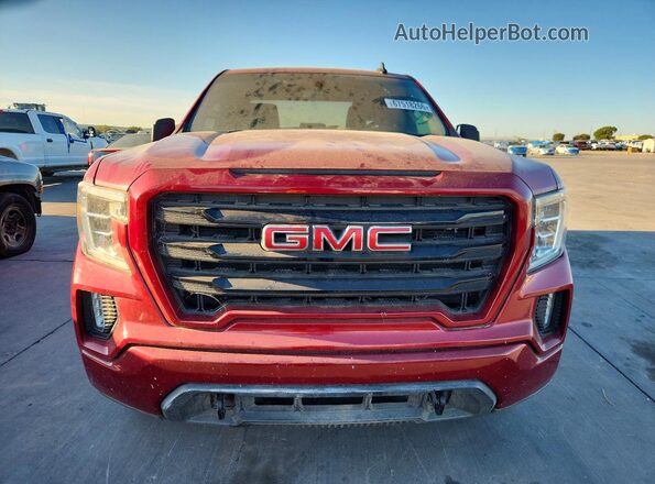 1GTR9CEK4KZ319487 2019 GMC SIERRA Red Front view