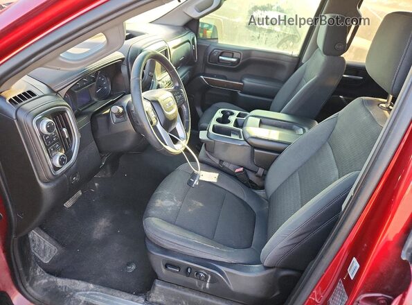 1GTR9CEK4KZ319487 2019 GMC SIERRA Red Front interior view