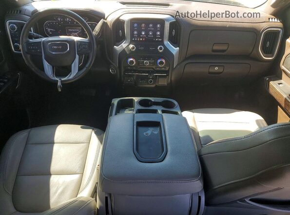 1GTU9BED2KZ263765 2019 GMC SIERRA Бирюзовый Вид панели приборов