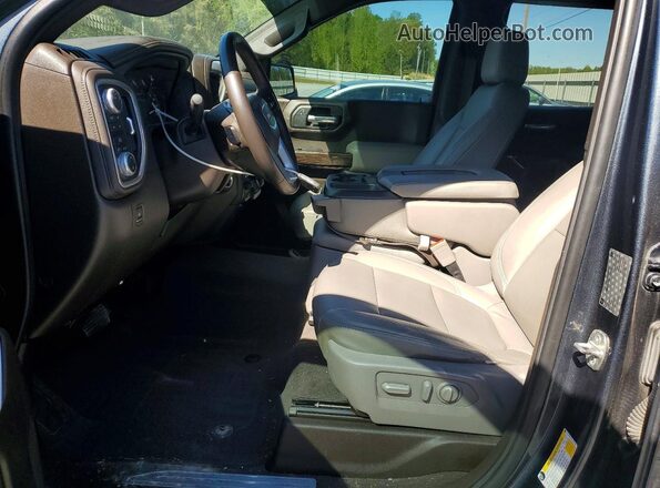 1GTU9BED2KZ263765 2019 GMC SIERRA Бирюзовый Вид салона спереди