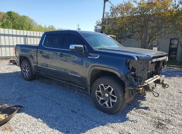 1GTU9BED2KZ263765 2019 GMC SIERRA Бирюзовый Передняя правая четверть