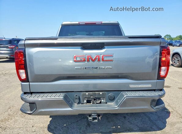 1GTU9CED8MZ396524 2021 GMC SIERRA Gray Вид ззаду