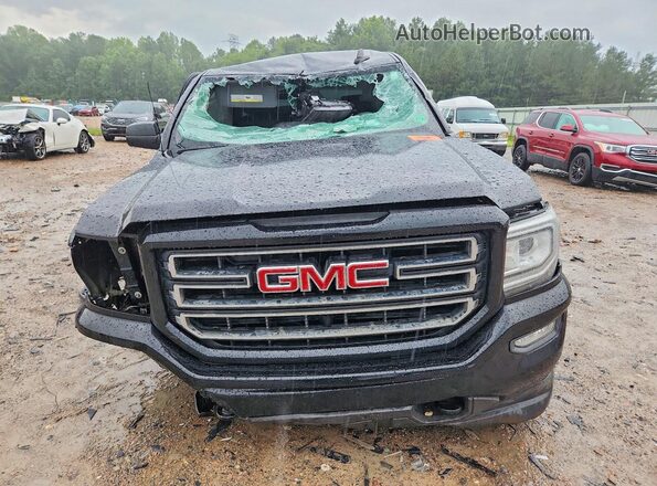 1GTV2LEC2JZ183189 2018 GMC SIERRA Black Widok z przodu