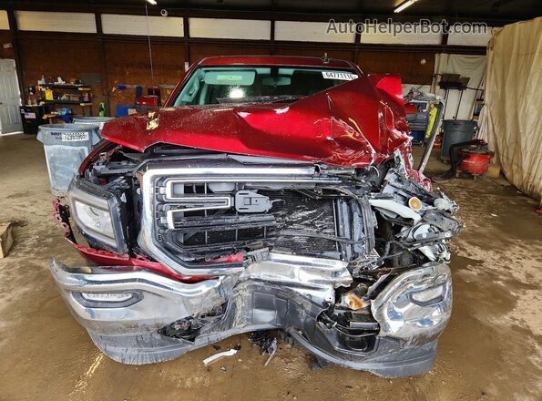 1GTV2MEC2GZ170490 2016 GMC SIERRA Burgundy წინა ხედი