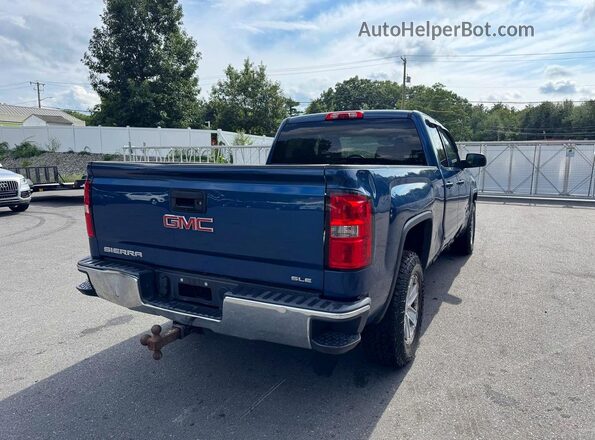1GTV2MEC3GZ107060 2016 GMC SIERRA Blue Tył prawy