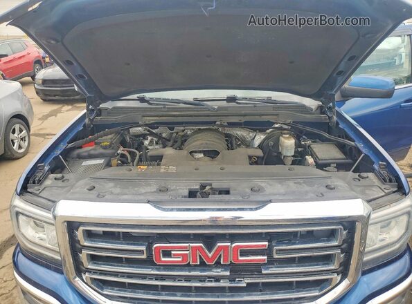 1GTV2MECXGZ326453 2016 GMC SIERRA Синий Вид задней части салона