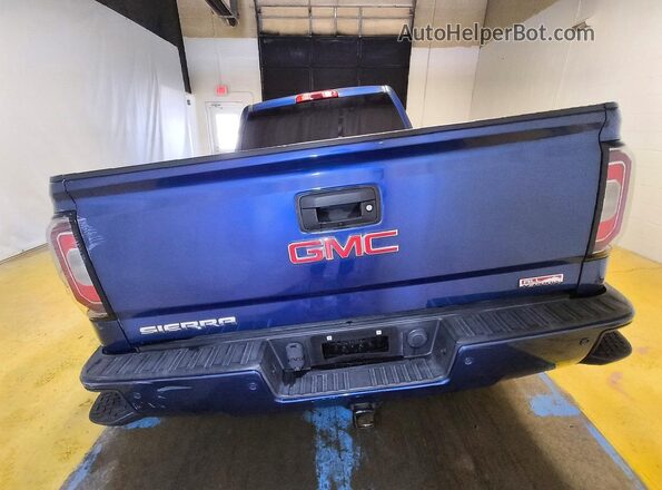 1GTV2MECXGZ363163 2016 GMC SIERRA Blue უკანა ხედი
