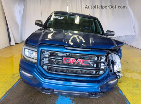 1GTV2MECXGZ363163 2016 GMC SIERRA Blue წინა ხედი