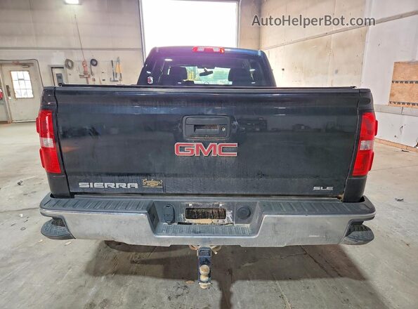 1GTV2MECXJZ199131 2018 GMC SIERRA Black უკანა ხედი