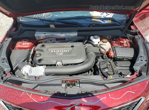 1GYAZAR40PF217023 2023 CADILLAC XT4 Red Widok komory silnika