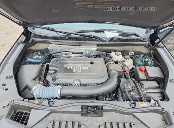 1GYFZCR4XRF227840 2024 CADILLAC XT4 Синий Вид подкапотного пространства