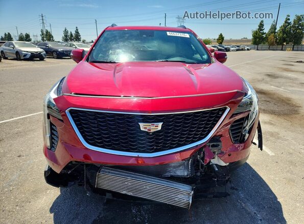 1GYFZFR48LF082354 2020 CADILLAC XT4 Red Vista frontal