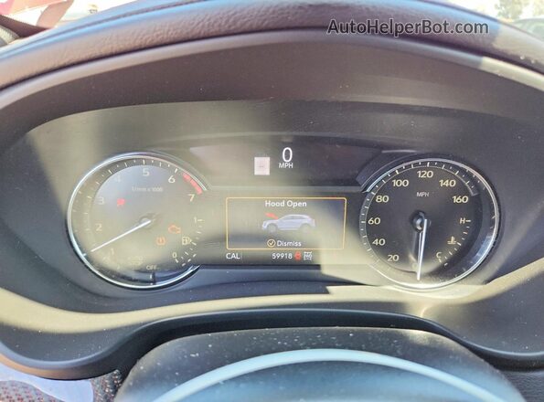 1GYFZFR48LF082354 2020 CADILLAC XT4 Red Vista del cuadro de instrumentos
